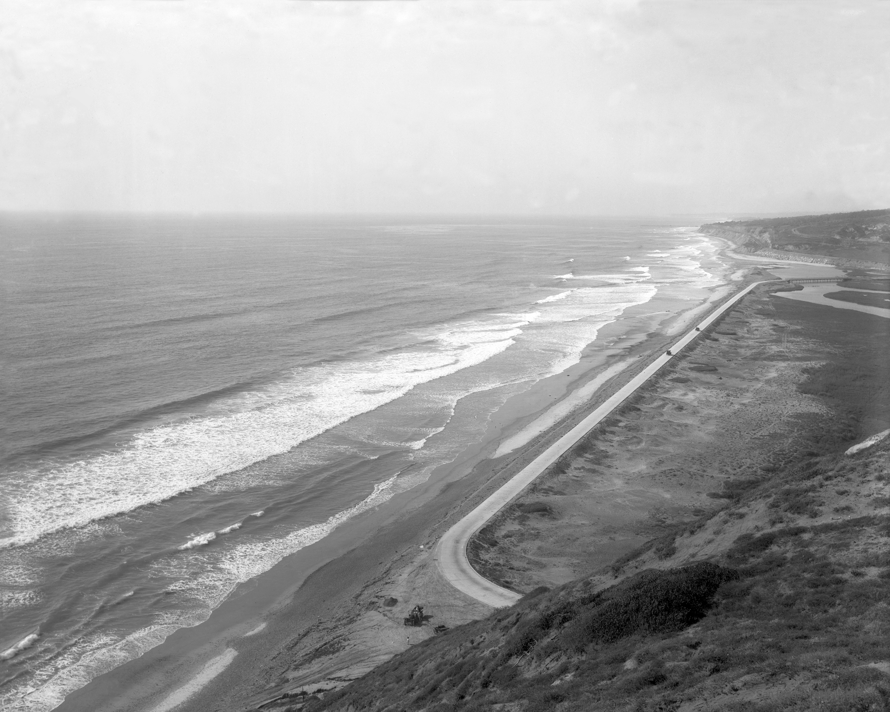 Coast Highway circa 1910. Photo from San Diego History Center.